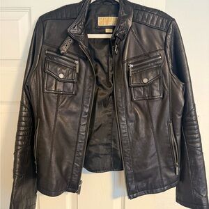 Michael Kors Black and Gold Jacket